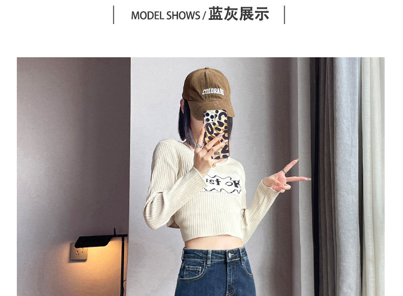 牛仔裤女春秋2025新款爆款阔腿裤九分法棍小个子薄款窄版直筒裤子详情25