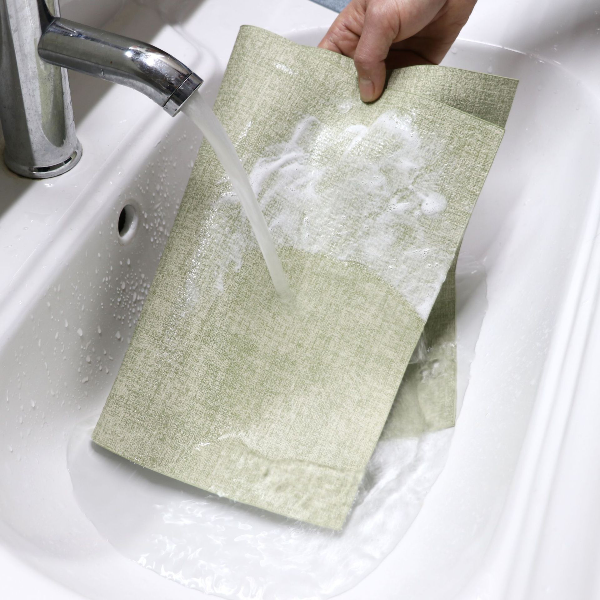 国潮餐垫可水洗桌布茶杯布纹餐桌垫子防烫隔热垫高级感西餐垫杯垫定制详情19