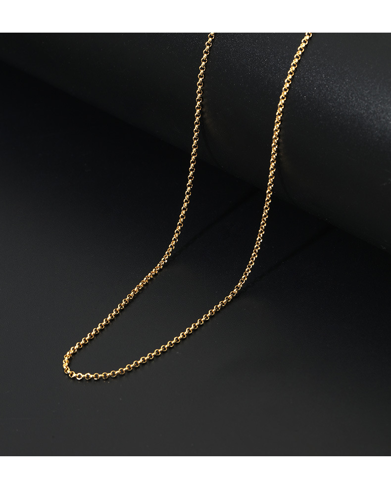 S925纯银项链蛇骨链意大利小众批发饰品设计轻奢女高级感跨境配饰详情13