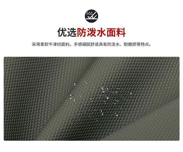 新款腰包男女同款大容量防泼水运动斜挎胸包生意收银工地干活腰包详情3