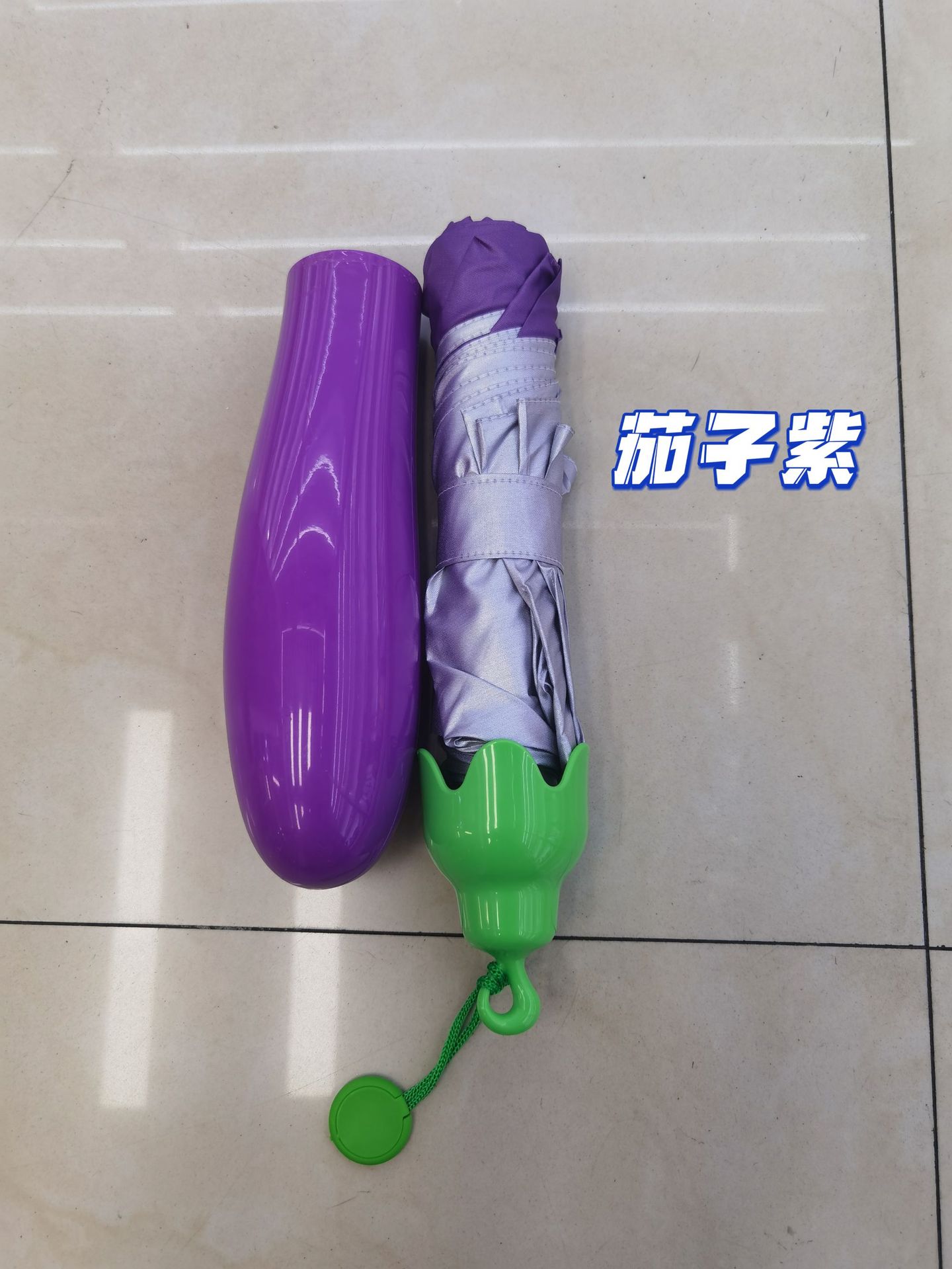 Manual carrot creative umbrella, wholesale umbrella, all-weather, sunshade, sun protection, UV protection, folding umbrella pic 3