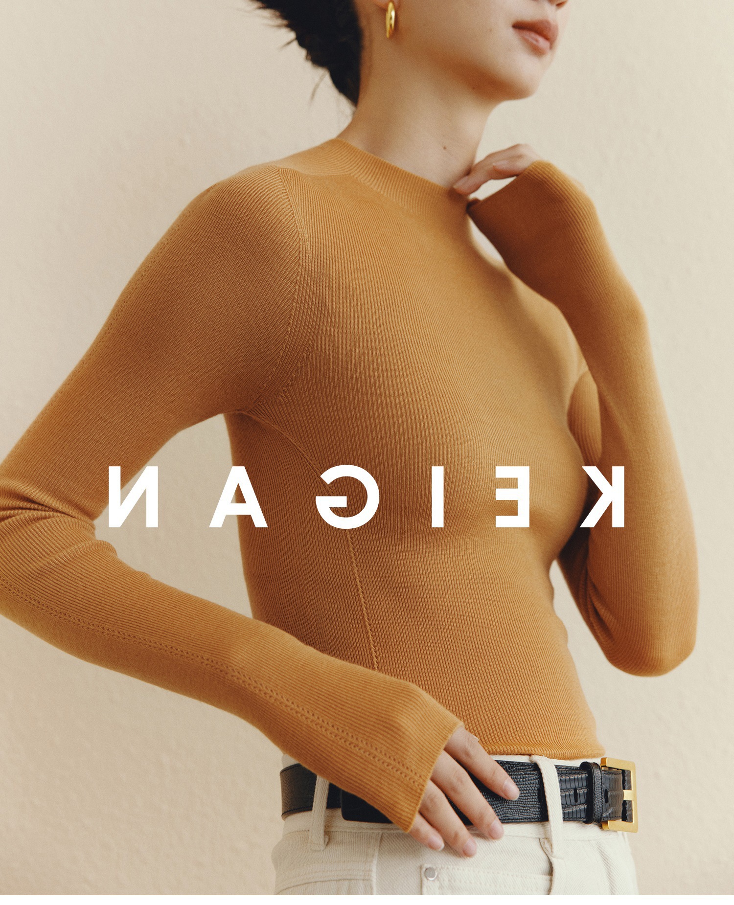 Italian 嵿 luxury 120s washable 160s gold wool 18-needle seamless base knit top for women pic 28