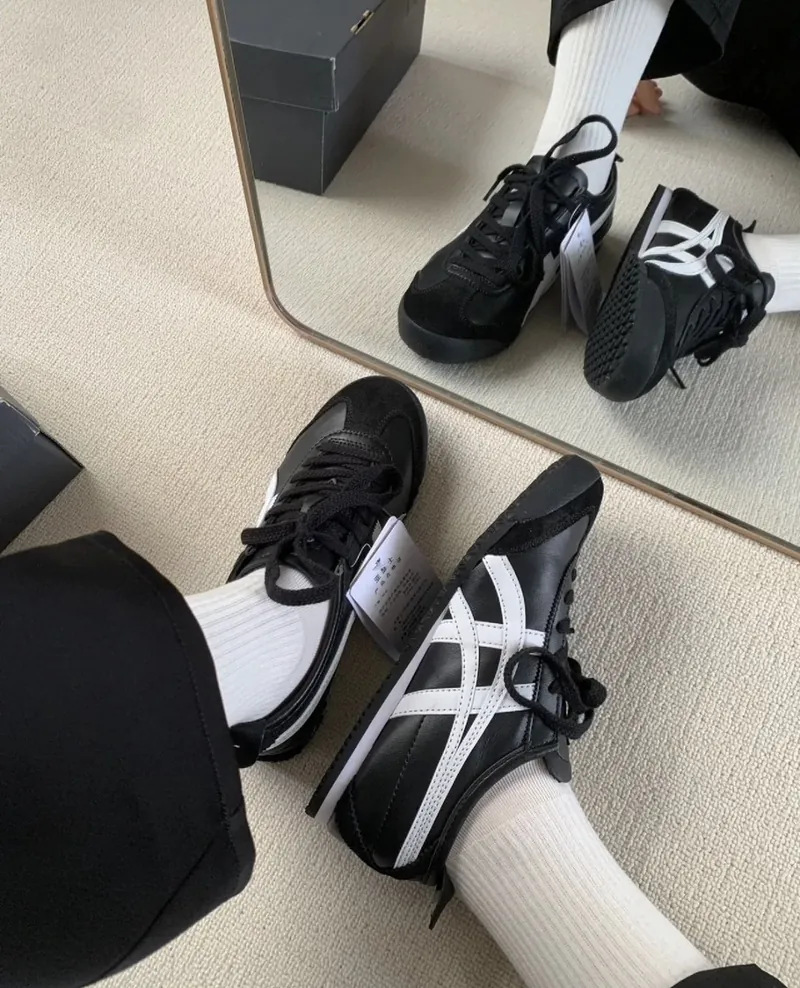 莆田纯原鬼冢虎高版本OnitsukTiger66经典男女休闲情侣板鞋详情14