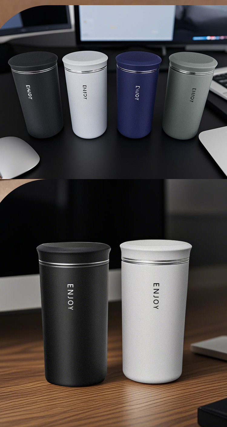 高颜值不锈钢保温杯女学生简约便携小巧可爱水杯车载办公室泡茶杯详情10