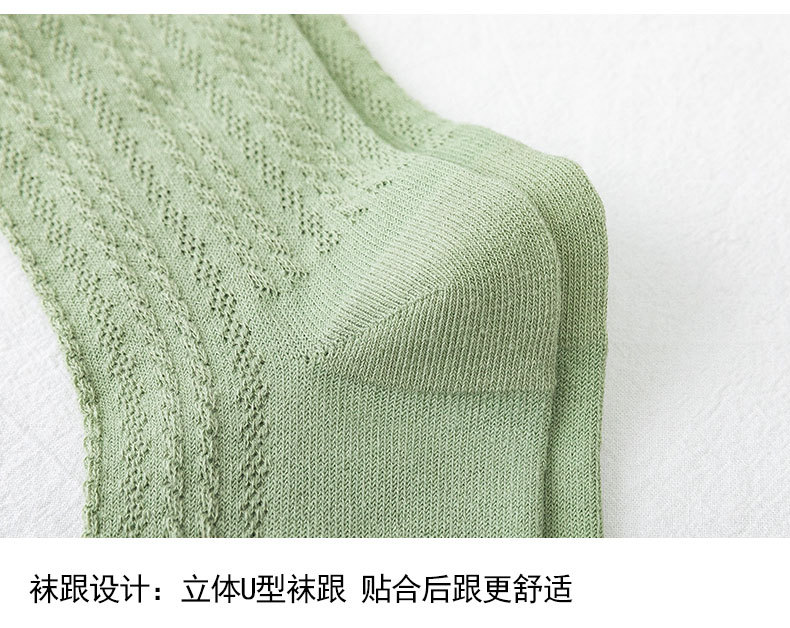 孕妇月子袜女士秋冬加厚中筒袜ins潮日韩休闲少女堆堆袜棉袜详情16