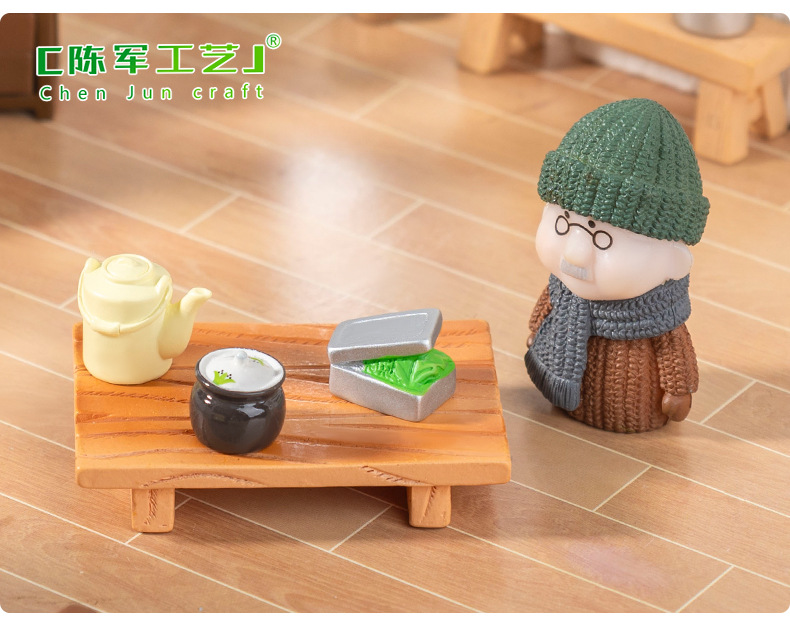 Micro-landscape, retro era, nostalgic daily necessities, miniature models, dollhouses, diy decorative accessories, small ornaments pic 41