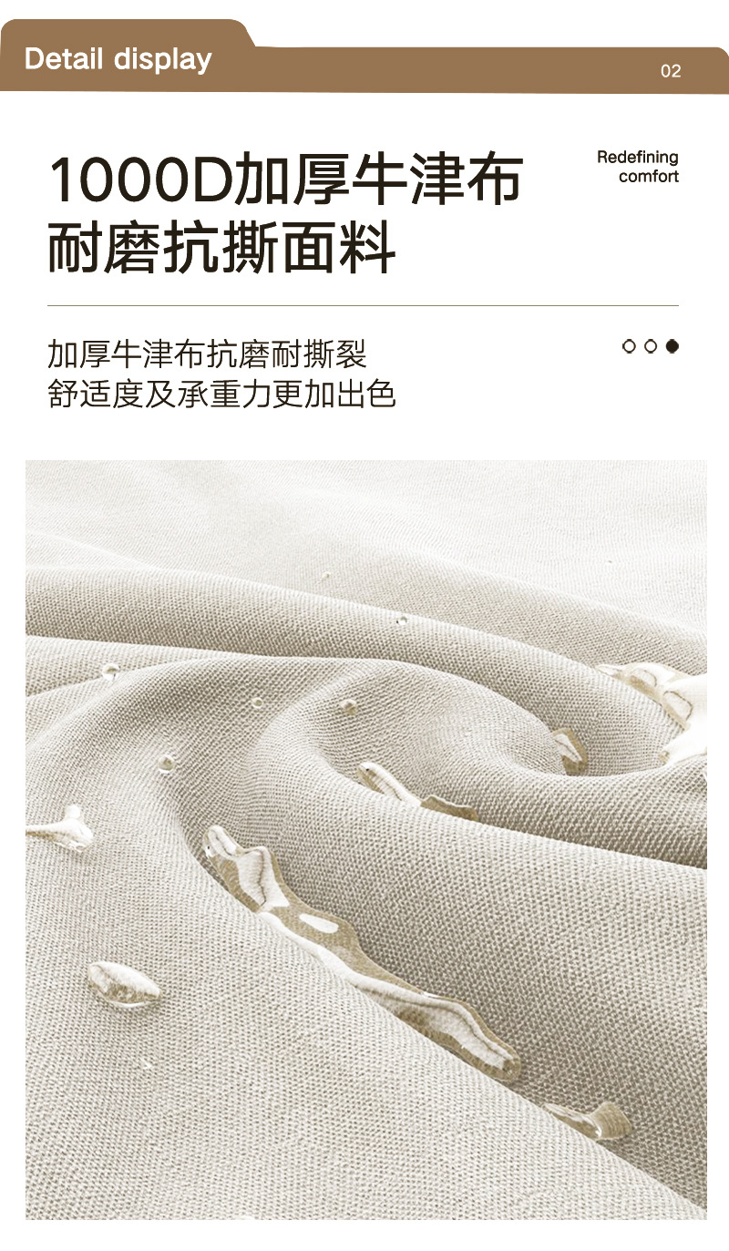 YEZHULIN三挡可调节实木躺椅庭院阳台休闲躺椅多档木质躺椅定制详情3