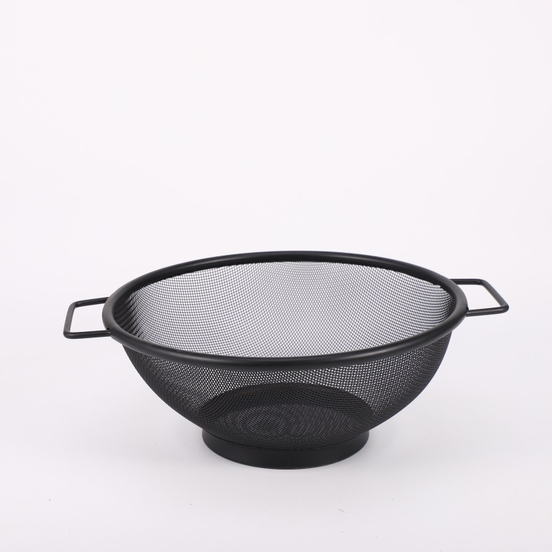 家用不锈钢双耳篮厨房多功能沥水篮洗菜筛漏盆水果篮菜篮网筛详情8