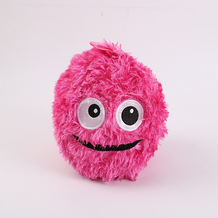 In stock: Plush balls, plush smiling face expression balls, inflatable spring balls, ugly and cute thickened large patting balls pic 7