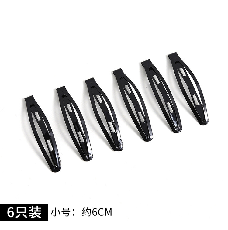 Black hair-breaking special clips, headwear, hair clips for women, simple one-line clips, side bangs, BB clips, top clips, forehead hair clips pic 19