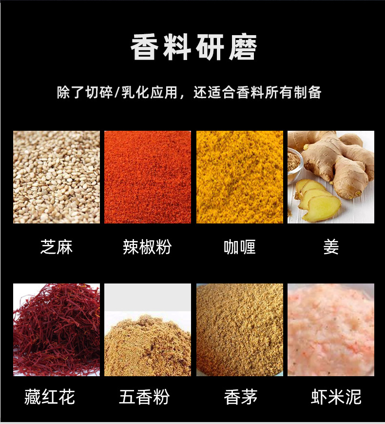 商用食物切碎机不锈钢电动碎肉机3升5升10升15升蒜肉泥蔬菜打浆机详情9