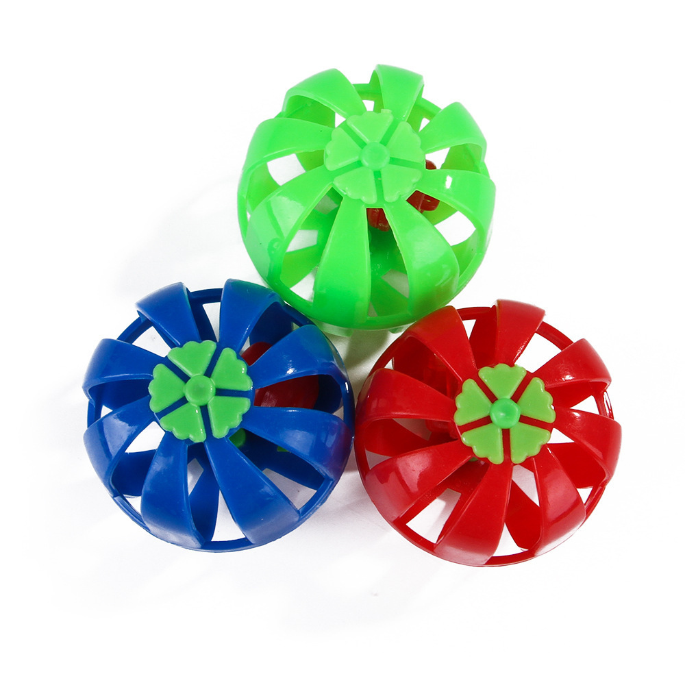 Z厂家现货热销爆款配件猫玩具塑料铃铛球宠物猫咪用品球形玩具详情15