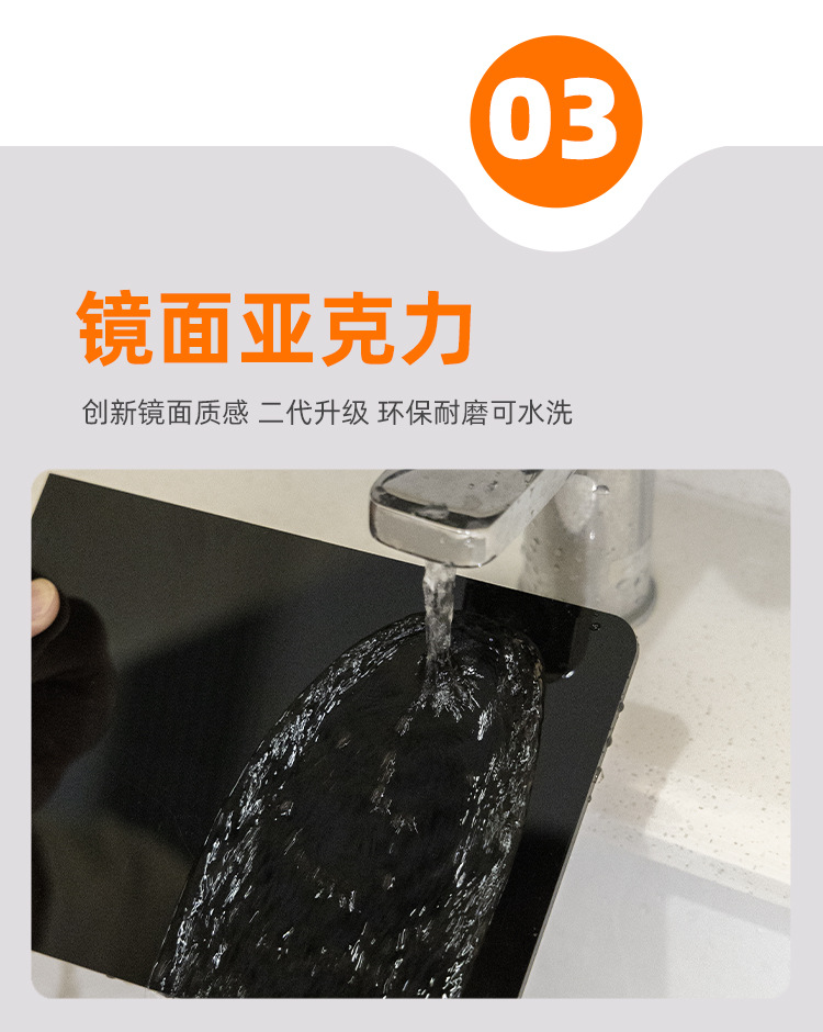 一件起批亚克力桌面小黑板摆摊用可擦写价格板广告牌展示板留言板详情9