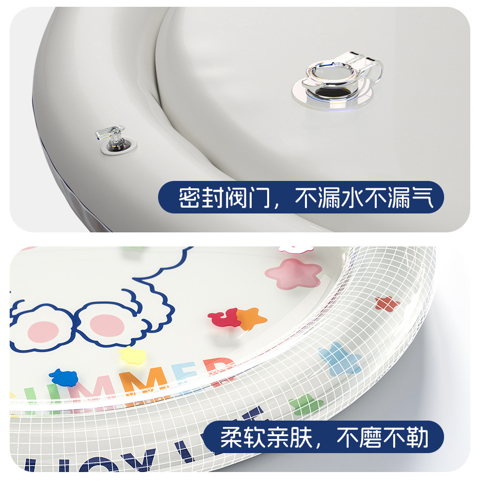 跨境婴儿充气拍拍水垫海洋生物游泳圈爬爬垫坐垫儿童拍拍垫批发详情18