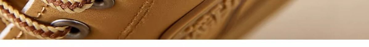 马丁靴女2025冬季爆款英伦风女鞋登山装短靴子加绒大黄靴详情5