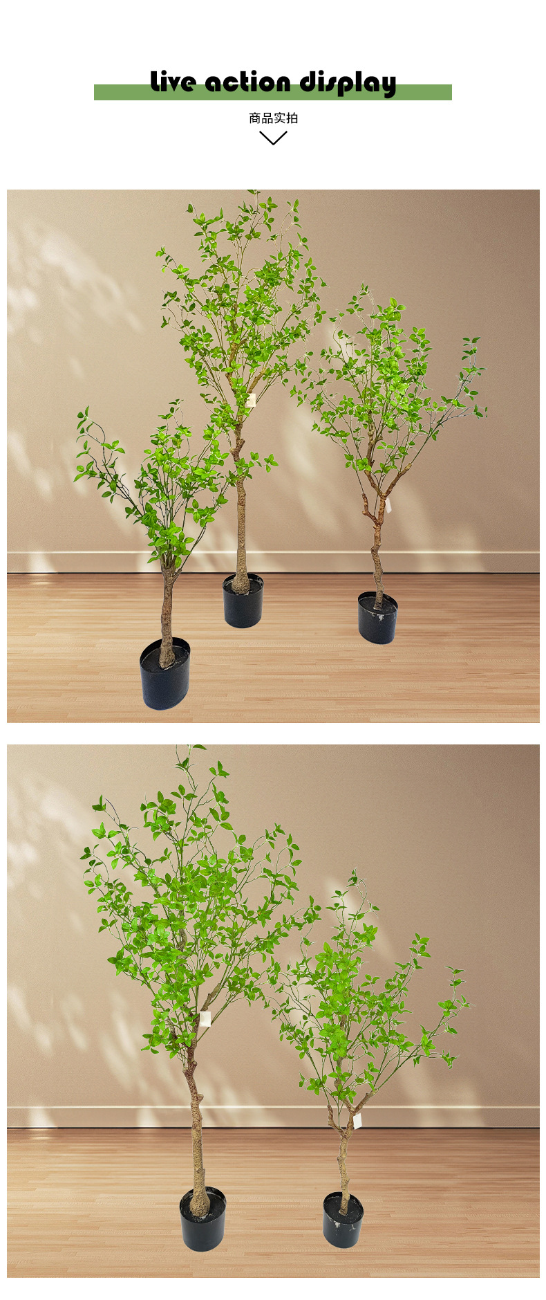 新品仿真黄杨盆栽植物摆件假绿植盆景办公室家居装饰黄杨小盆栽详情6