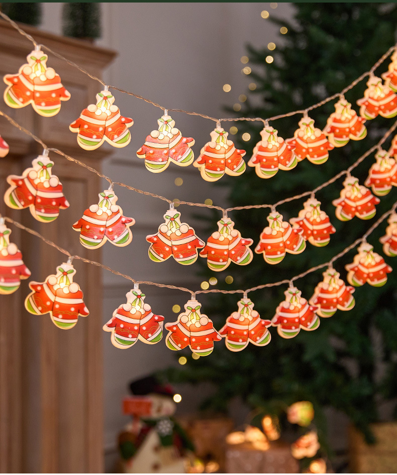 25年新款跨境LED圣诞老人雪人圣诞树灯串橱窗装饰灯节日彩灯闪灯详情17