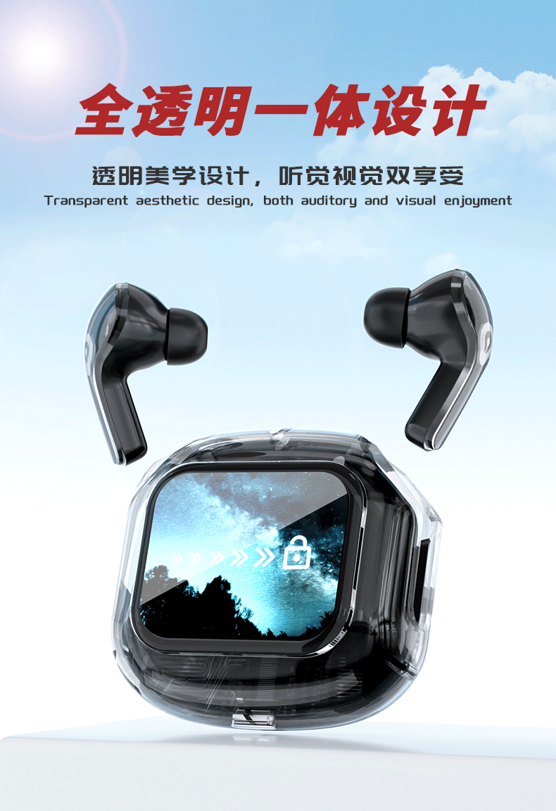 Wholesale of true wireless Bluetooth headphones 2024 In-ear gaming and calling Bluetooth headphones TWS pic 12