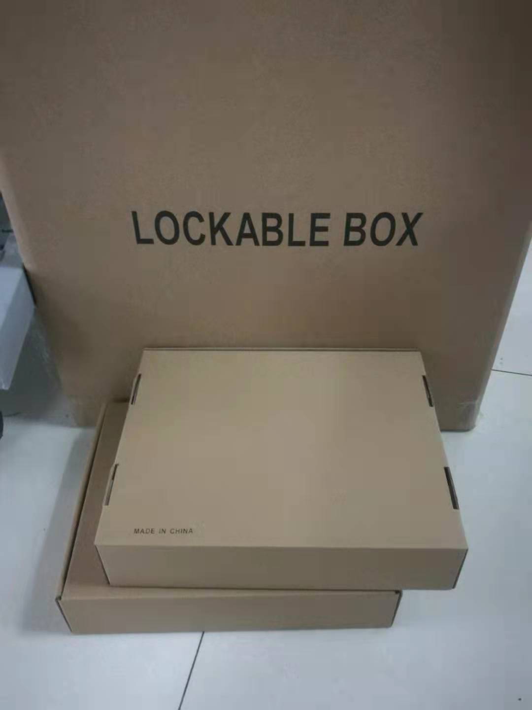LOCKBOX password lock refrigerator food and snack storage box transparent storage box medicine box mobile phone and tablet password box pic 2