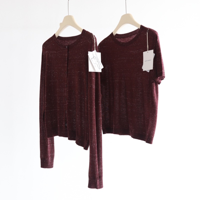 Spring and Summer Colorful 16-needle seamless long-sleeved knitted cardigan for women, soft and skin-friendly commuting outerwear, with a thin coat pic 19