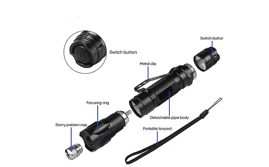 High-power laser pen, strong light constantly on, laser light, starry sky pattern, long-range green light, outdoor indication pic 11