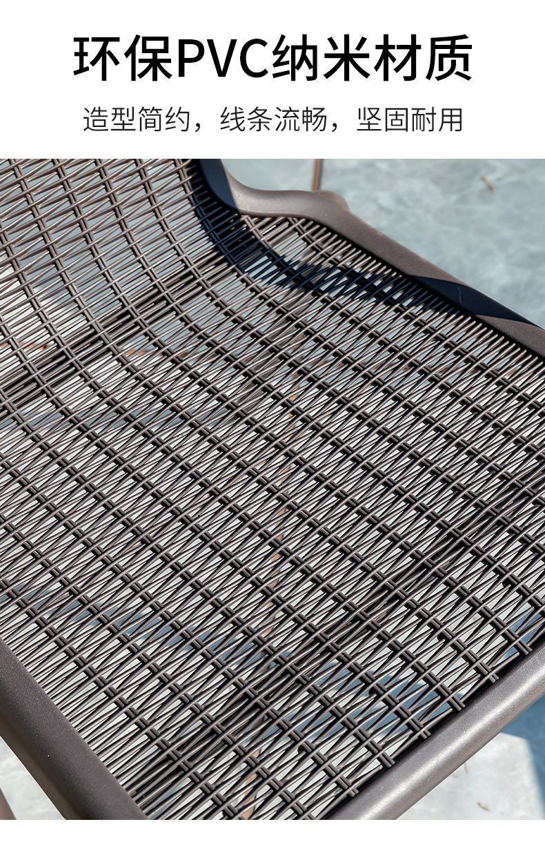 户外桌椅藤椅室外休闲三件套花园露台铁艺庭院阳台座椅组合小茶几详情9