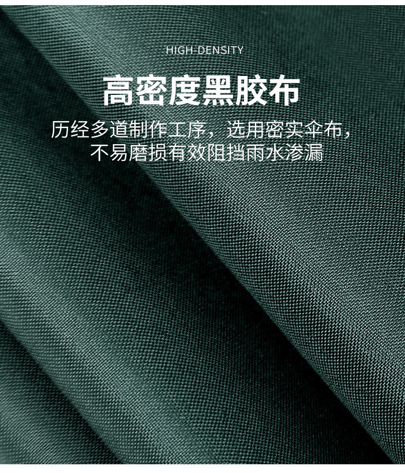 UV fully automatic opening and closing black rubber sunshade umbrella, weather umbrella, protective umbrella, sun protection three-fold umbrella, advertising umbrella, printed logo pic 7