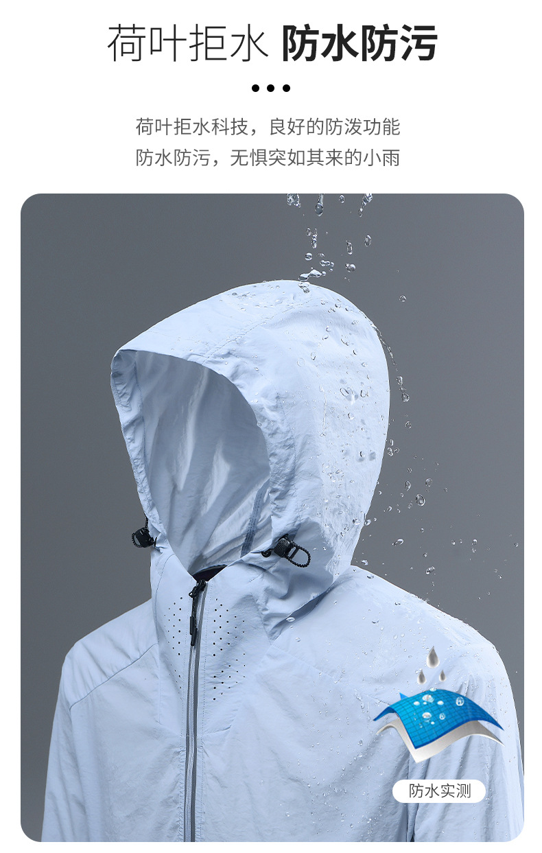 山系户外防晒衣男女款夏季新款冰丝薄款防水防晒服潮情侣连帽外套详情10