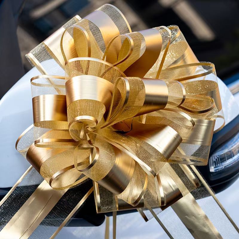 新款结婚拉花蝴蝶结婚车门把手装饰婚庆用品婚房全套布置汽车婚礼详情8