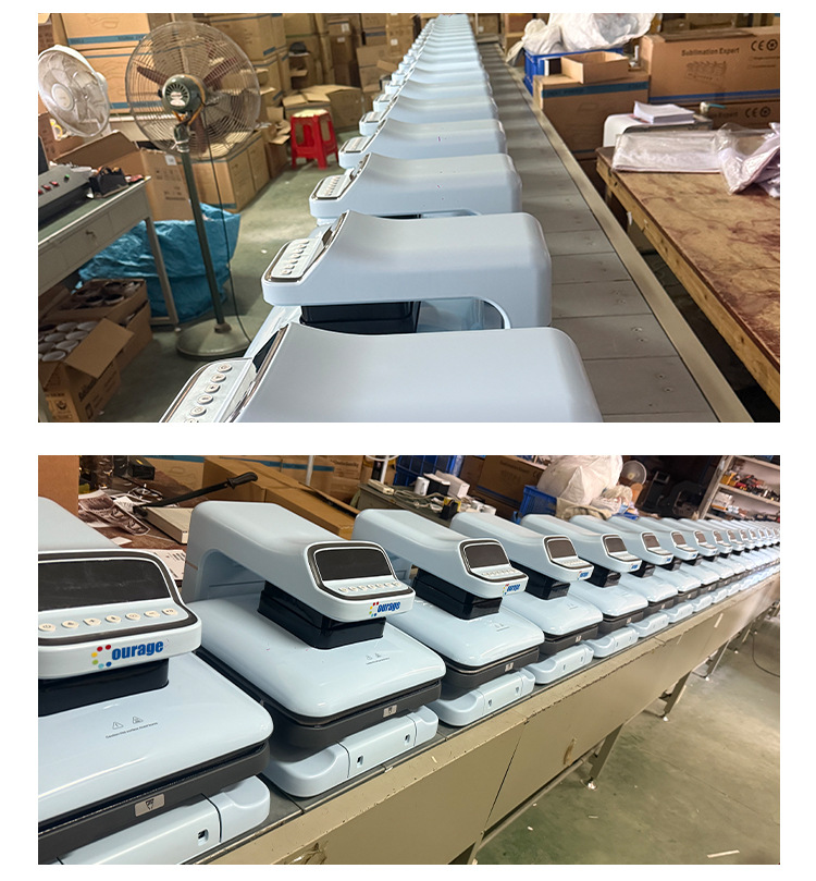 Intelligent renewal fully automatic heat transfer printing machine, high-pressure flat digital heat transfer drilling machine, T-shirt printing heat transfer printing machine pic 19