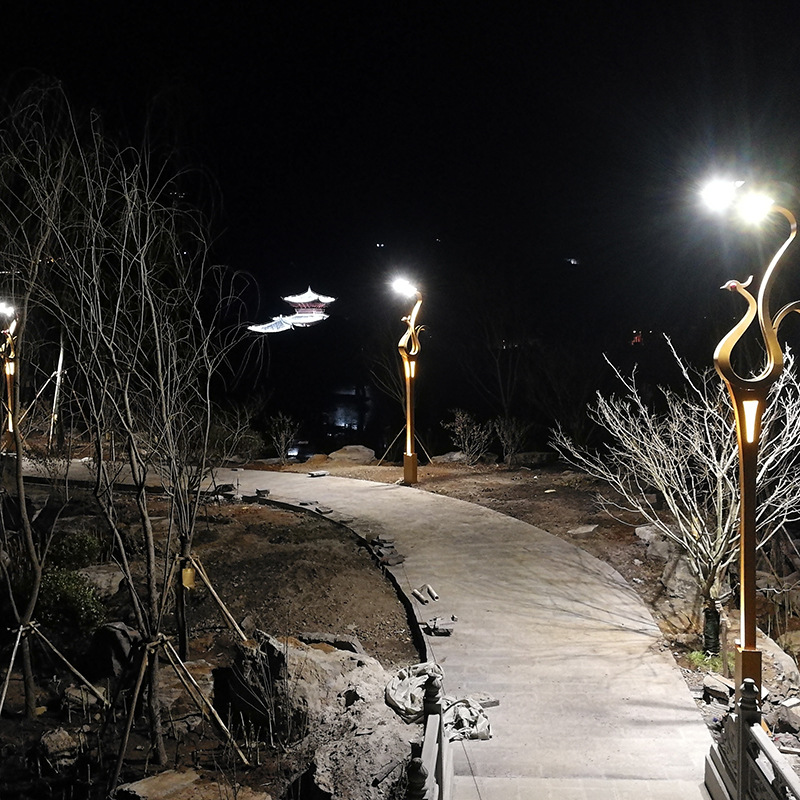 Chinese lanterns, outdoor road lighting lamps, magnolia lanterns, street lamps, municipal engineering, streets, squares, residential areas, parks and landscape lamps pic 4