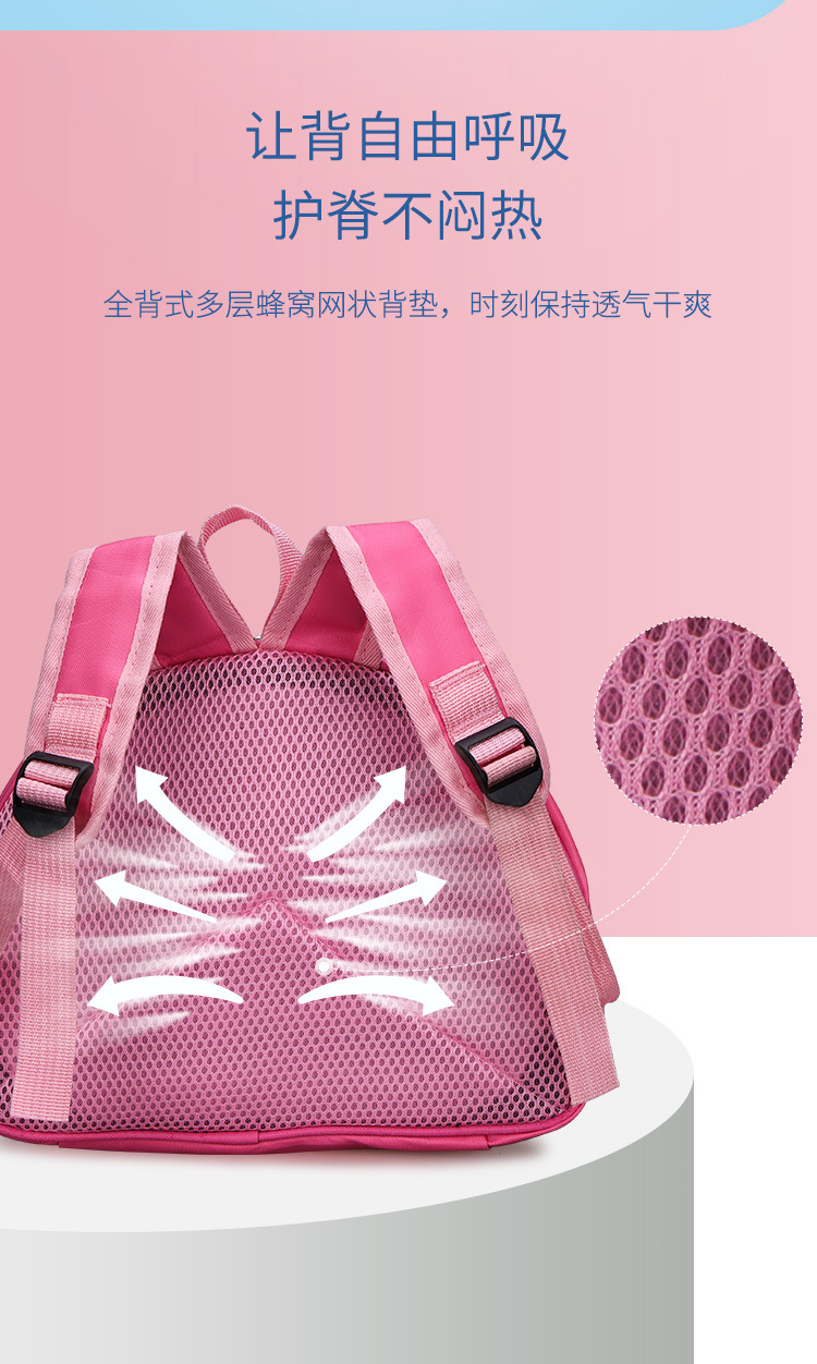 韩版彩虹儿童背包幼儿园书包甜甜圈3-5岁6男女孩可爱双肩包幼儿园详情6