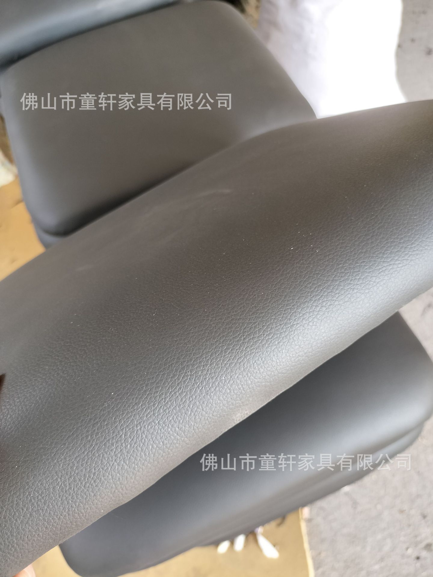 Foshan manufacturer wholesals foreign trade office chairs, fabric four-legged training chairs with writing boards and armless conference seats pic 58