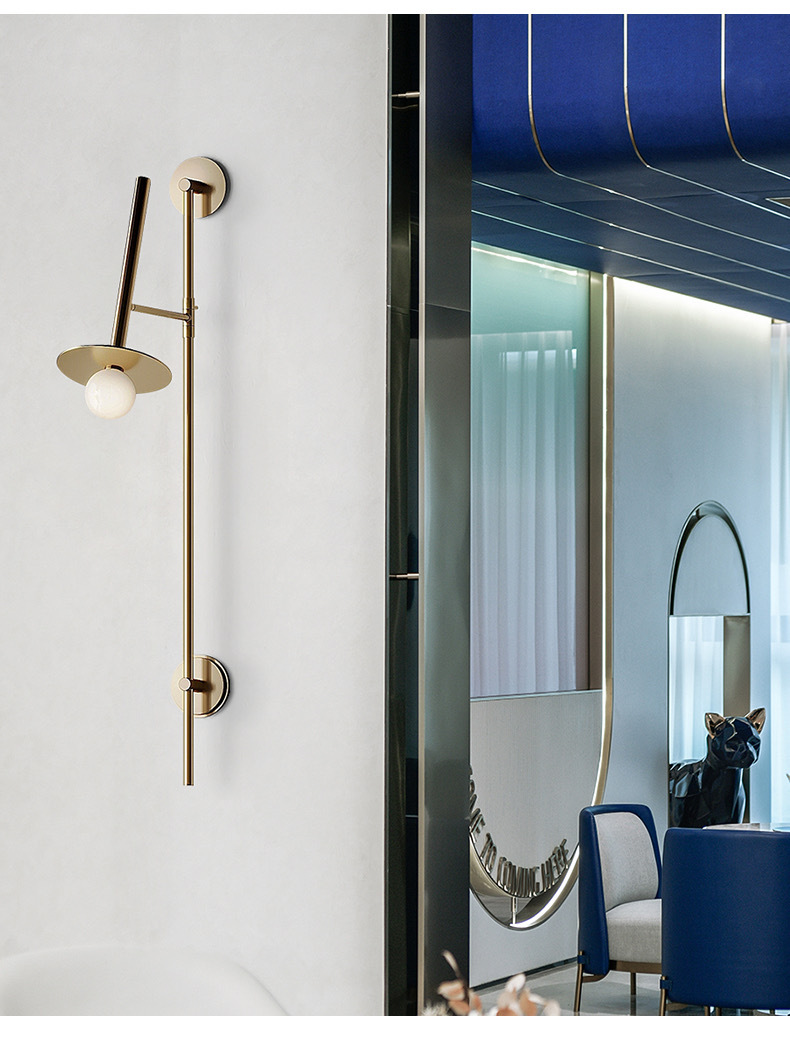 设计师轻奢浴室壁灯简约现代卫生间酒店别墅创意个性洗手间镜前灯详情5