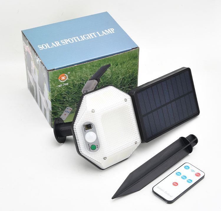 Solar garden lamps, solar panel street lamps, ground-penetrating lamps, rainproof lighting, energy-saving outdoor garden lamps pic 14
