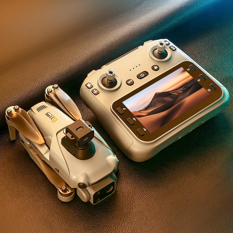 The new cross-border S119 drone features GPS positioning for return with a screen and is a high-end aerial photography quadcopter with an 8k long battery life pic 2