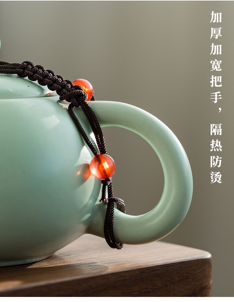 定窑便携包旅行功夫茶具陶瓷西施壶一壶二杯四杯套装定制创意礼品详情12