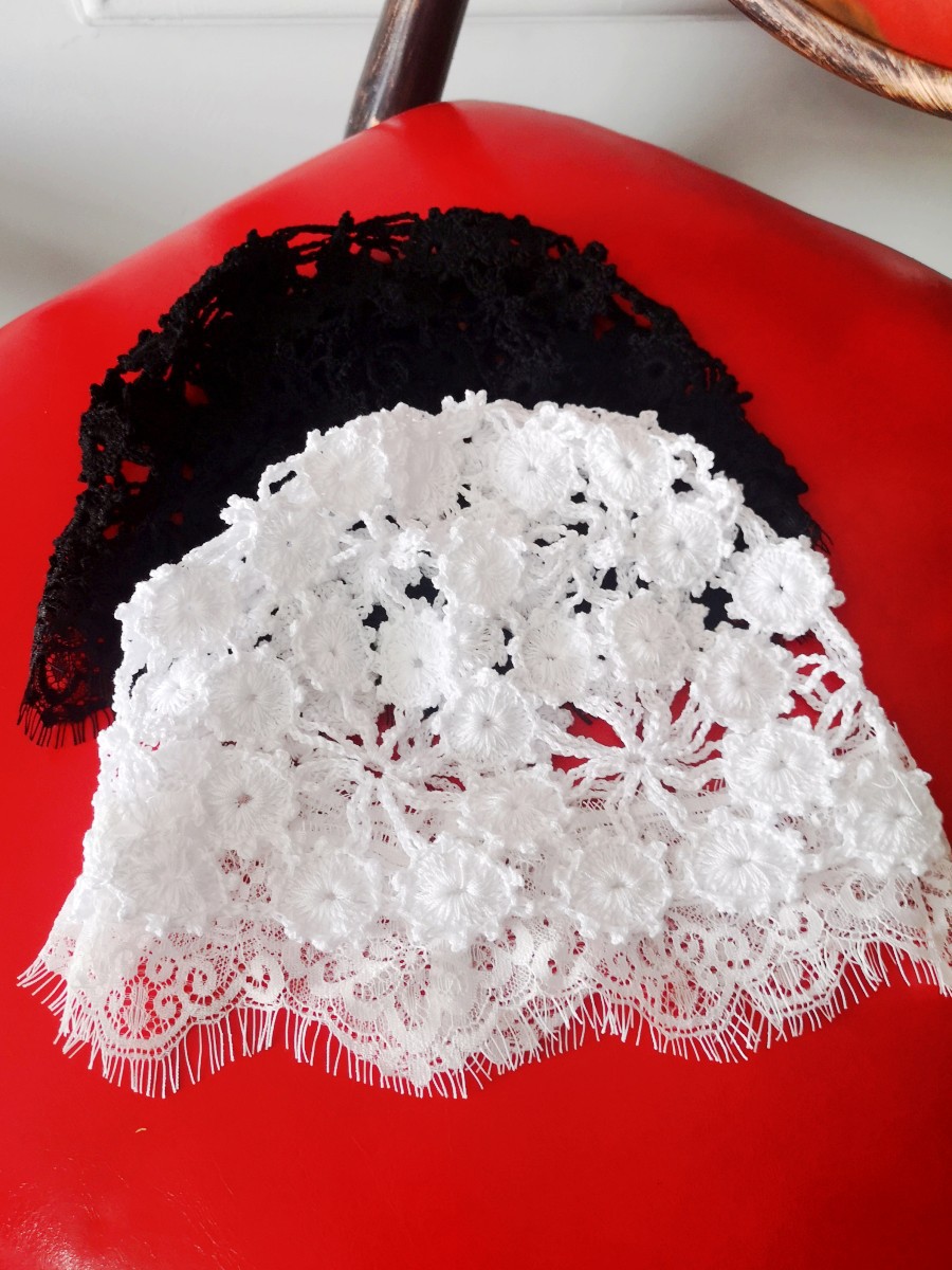 National trend and ethnic style woolen hat, pure handcrafted hat, embroidered flower hat, female artistic retro hollowed-out hat, Yang Liping, Chinese style pic 4