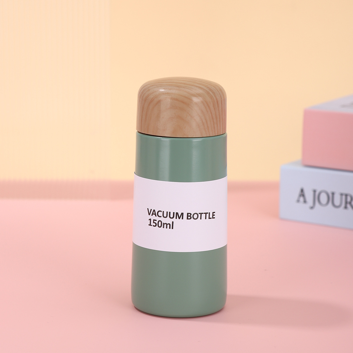 跨境热销纯色时尚不锈钢保温杯户外便携简约咖啡杯迷你高颜值水杯详情5