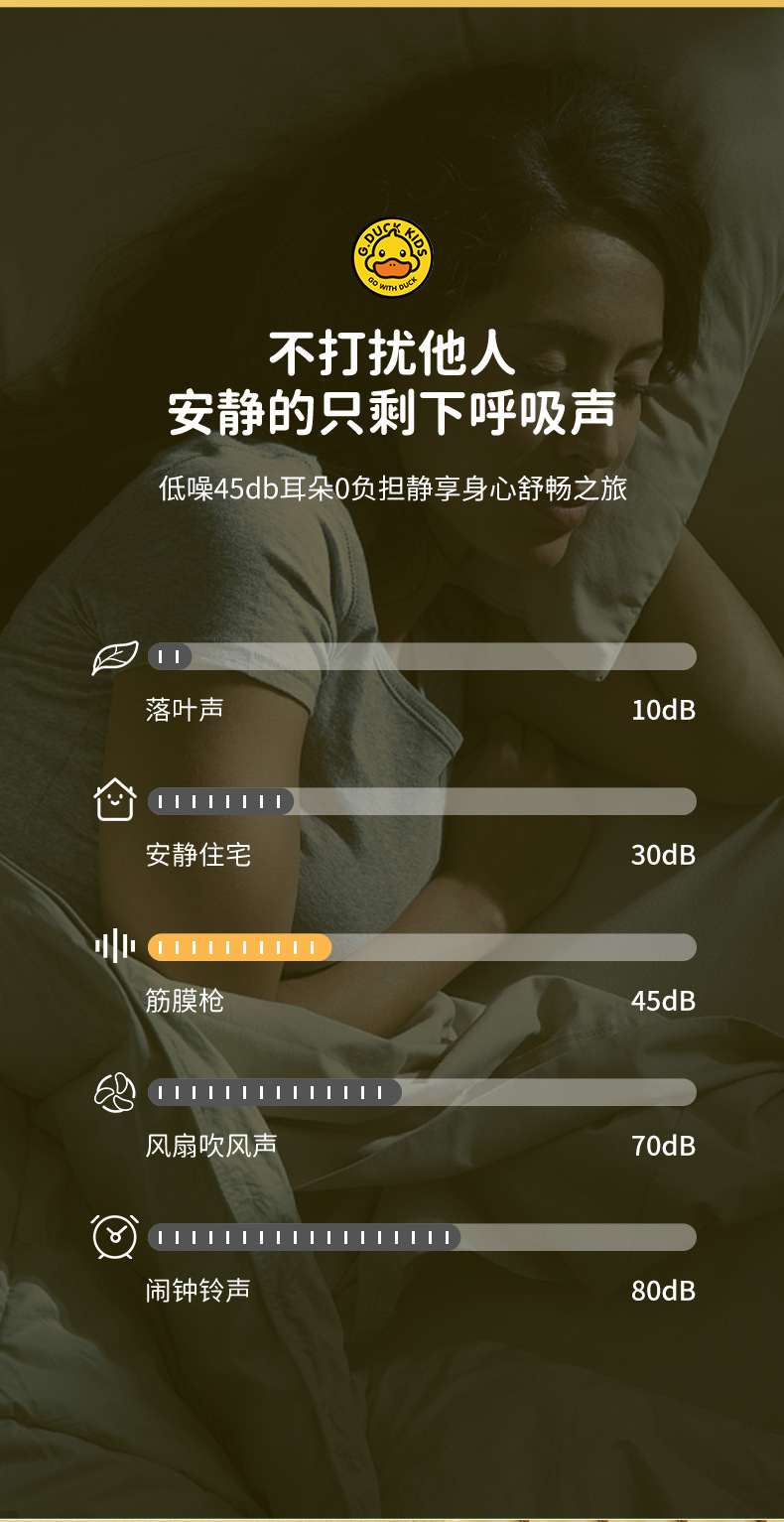 小黄鸭筋膜枪电动家用按摩器枪按摩枪肌肉放松器颈膜枪迷你筋膜抢详情14
