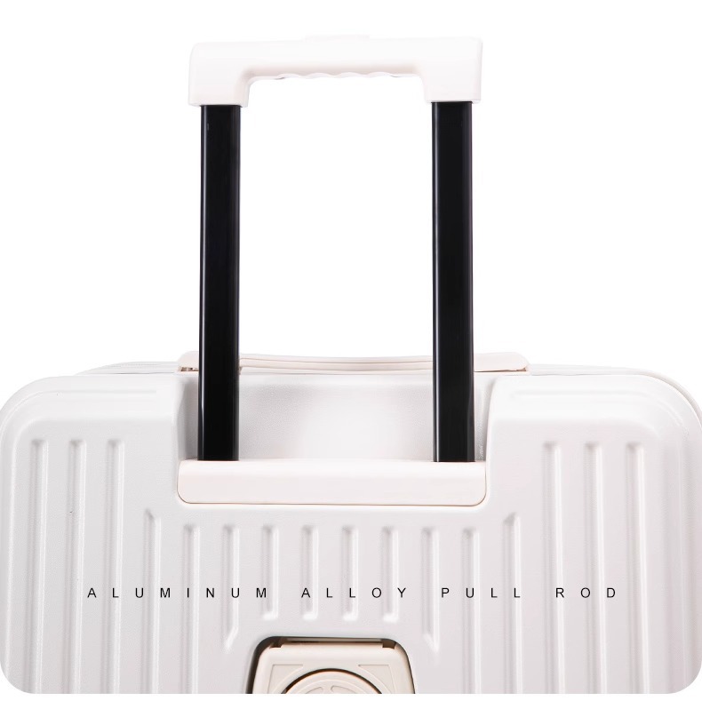 新款侧开口行李箱 拉杆箱20寸登机箱静音万向轮旅行箱男女密码箱详情15