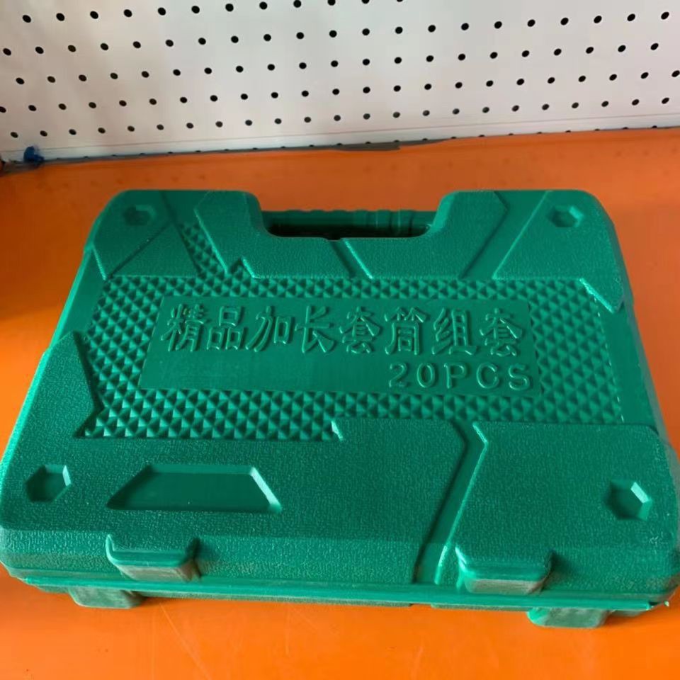 Electric wrench socket set, extended hex wrench, Big Flying wind cannon socket, auto repair machine tool set X20 pic 1