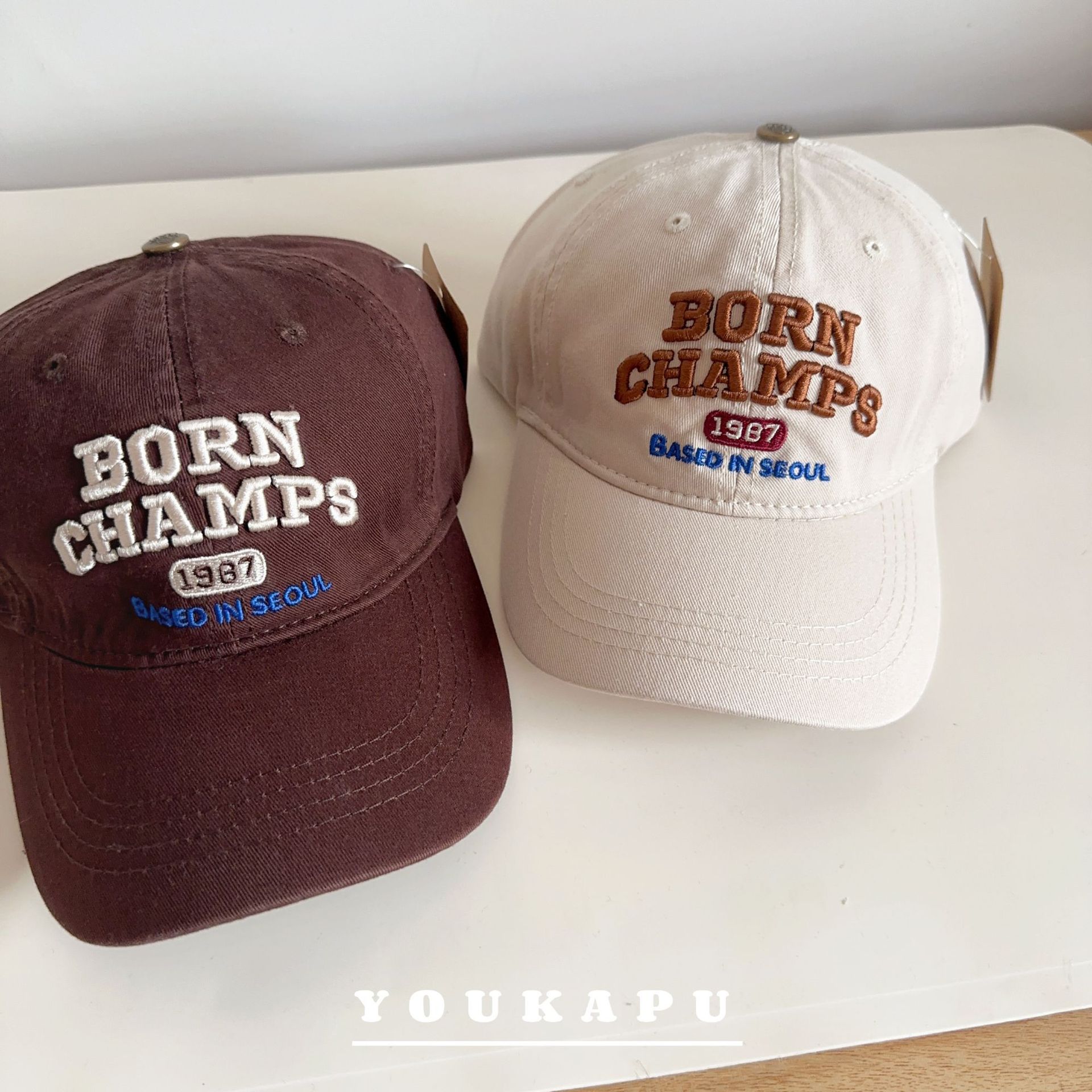 儿童鸭舌帽字母刺绣男童棒球帽时尚百搭春秋户外防晒宝宝遮阳帽潮详情7