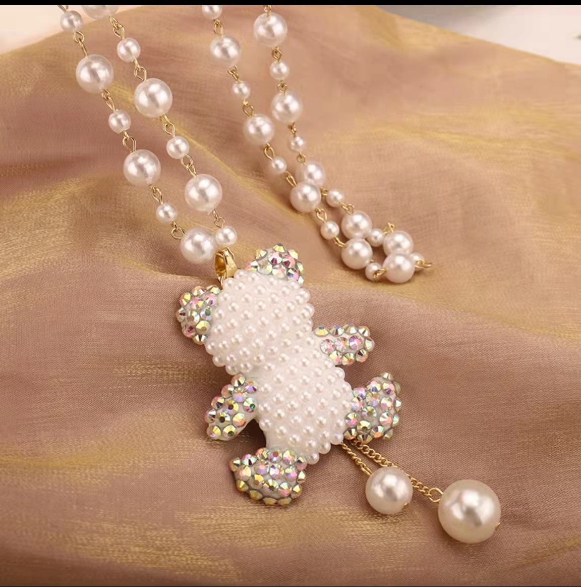 项链配饰毛衣链女高级感长款夏天网红大吊坠服装饰品挂件2024新款详情15