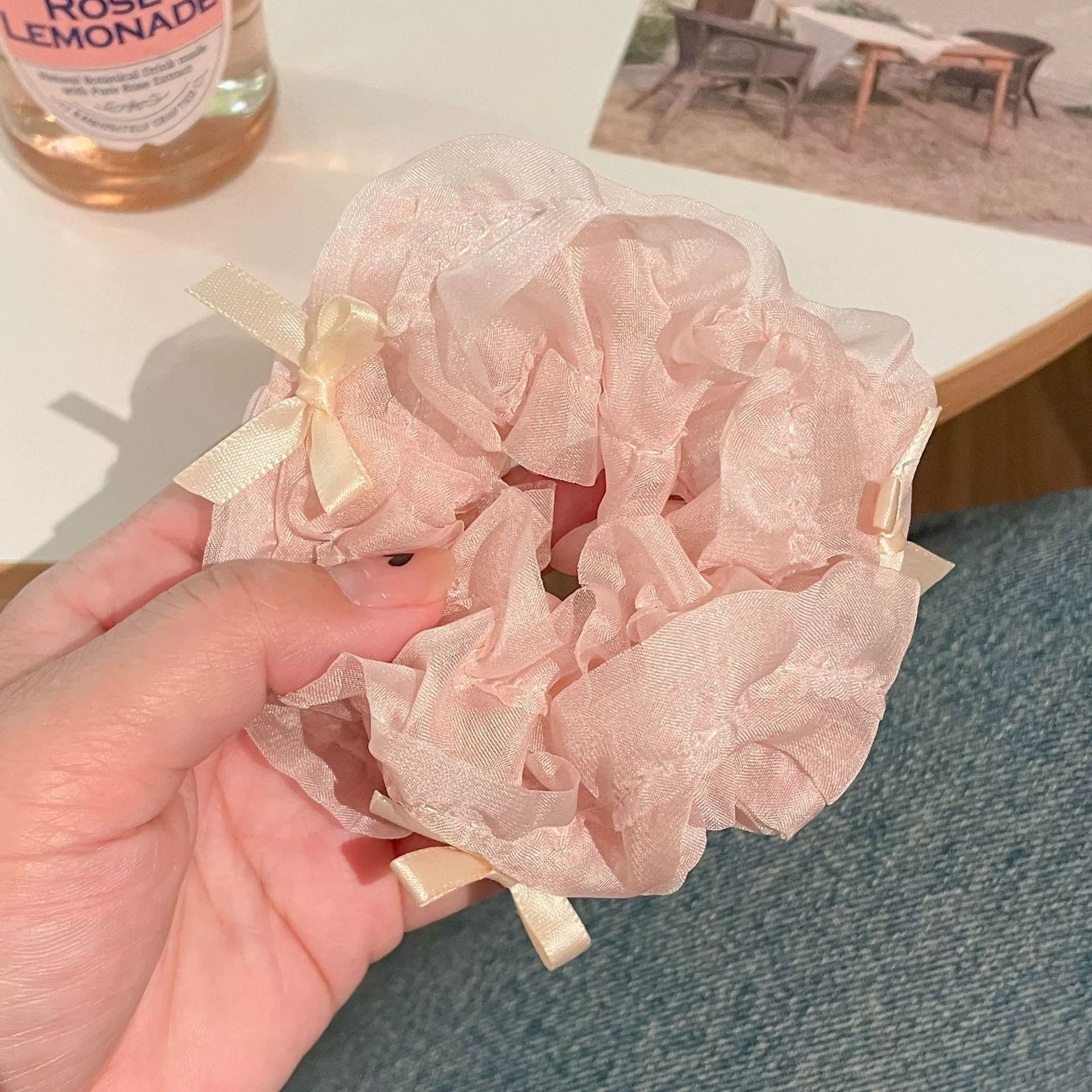 夏季高级感大肠圈韩国ins发圈女发绳扎头绳皮筋头饰头花发饰批发详情43