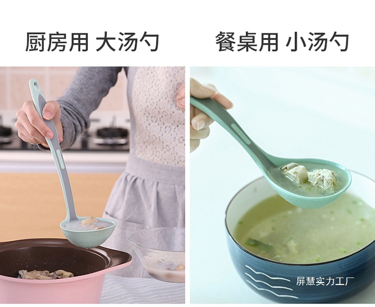 0J0厨房硅胶锅铲套装厨具不粘锅炒菜铲子家用烘焙耐高温小号详情11