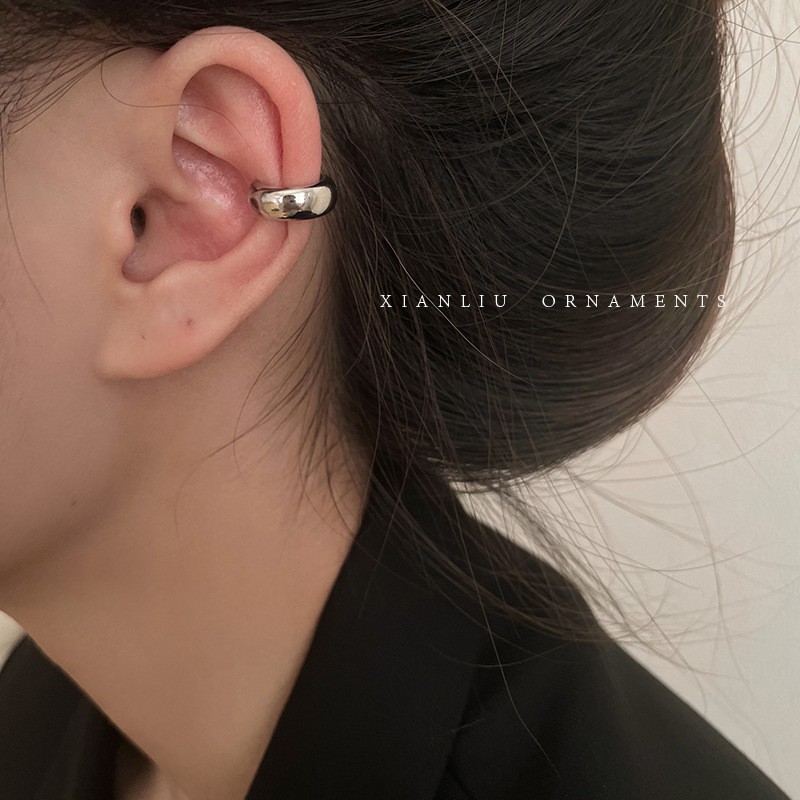 蚊香盘耳夹感轻奢小众耳骨夹女无耳洞2022年新款简约气质耳饰详情38