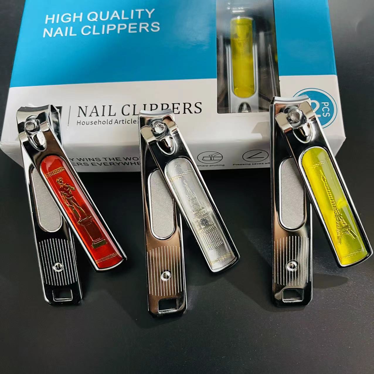 【 Office 】VT801-2 nail clippers 12/ box 600/ piece VT801-1 Nail clippers Large nail clippers Nail clippers Nail clippers Flat Nail clippers 2 yuan supply pic 3