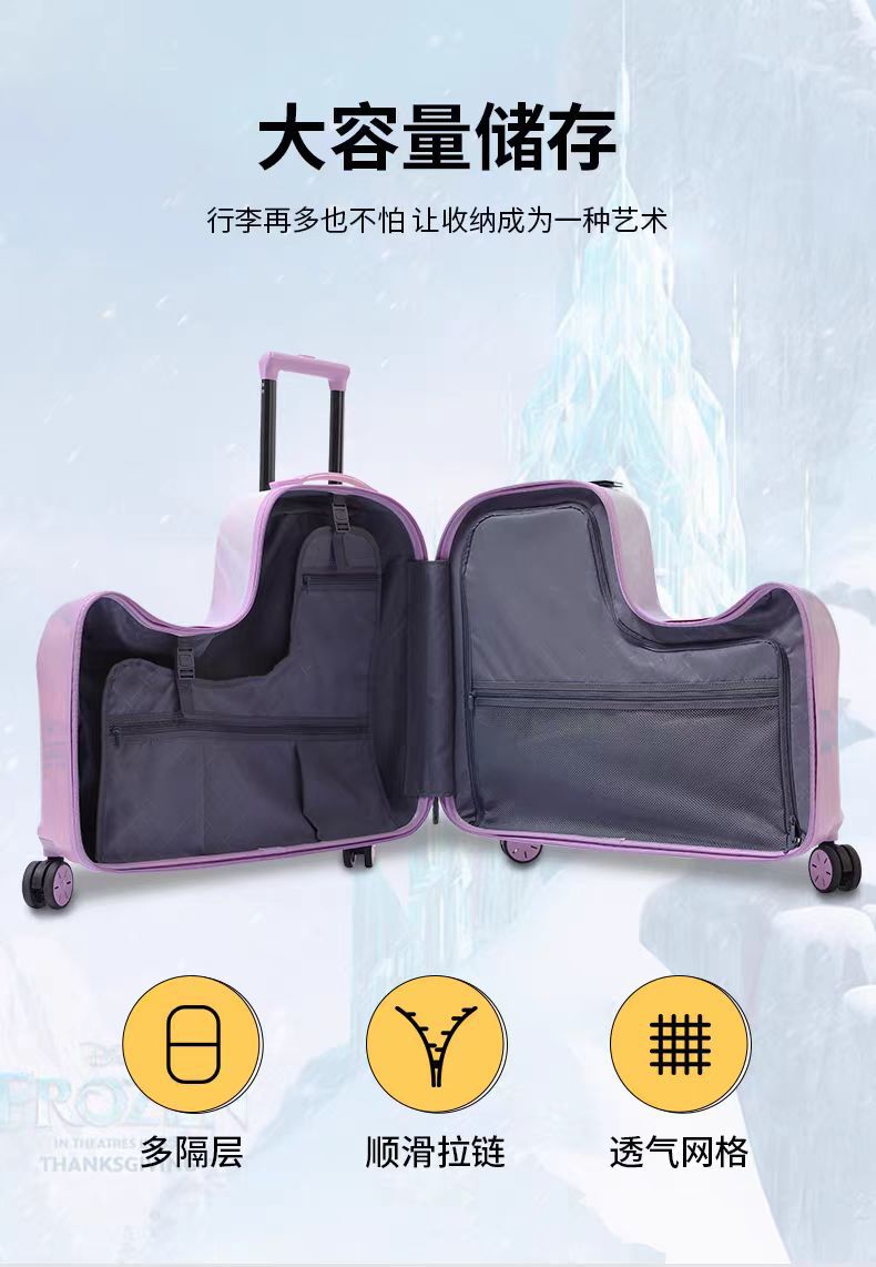 Maleta niños trolley case troyano cartoon travel case baby case embarque engrosado niños trolley case pic 13