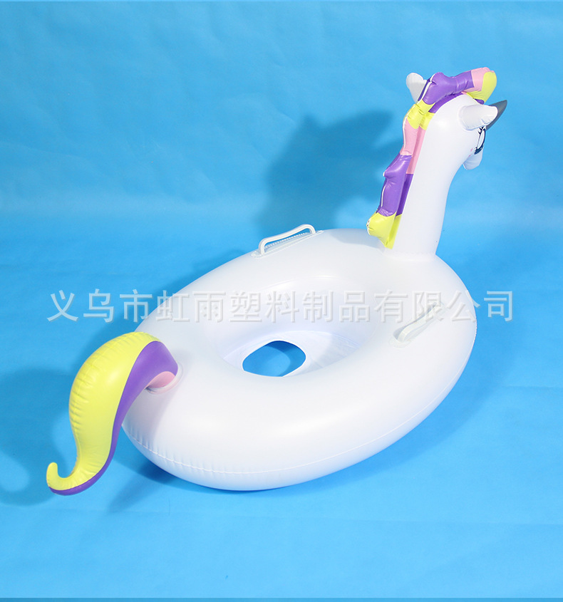 婴幼儿游泳艇趴艇大号小飞马游泳艇宝宝带坐艇小游艇厂家批发详情7